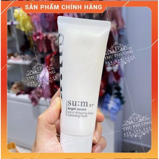 Tuýp sữa rửa mặt trắng da sum bringht award micro whipping deep 100ml