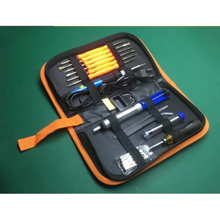Mỏ hàn chì có điều chỉnh nhiệt độ 60w kèm bộ dụng cụ sửa chữa điện tử