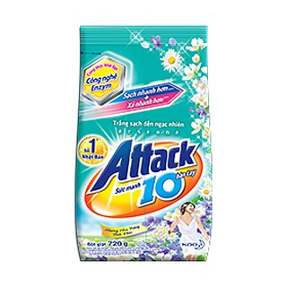 Bột giặt khử mùi Attack 720g