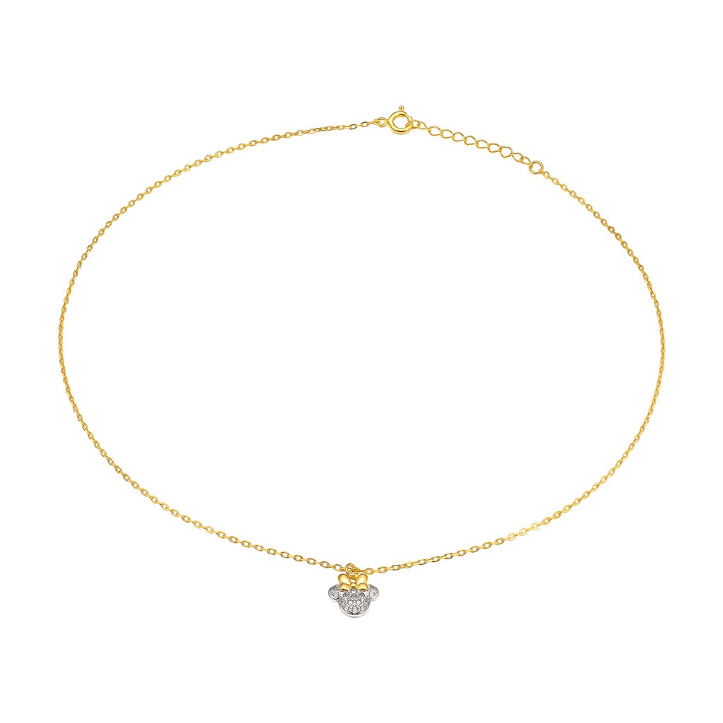 Dây cổ Bạc đính đá CZ PNJSilver XMXMC060005
