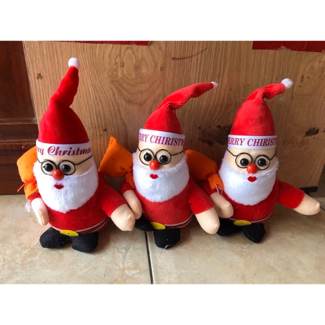 ÔNG GIÀ NOEL Ú Đeo Kính 20cm Luôn Nón