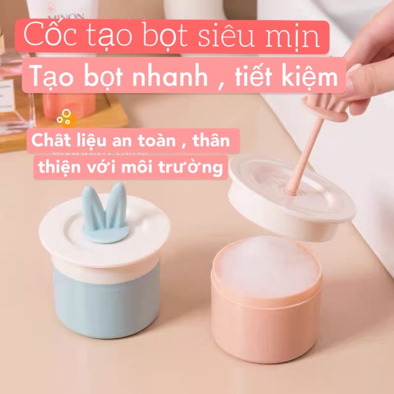 Cốc Tạo Bọt , Dụng Cụ Tạo Bọt Sữa Rửa Mặt Bảo Vệ Da - Thiết Kế Tiện lợi