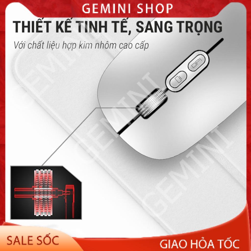 Chuột Bluetooth kiêm chuột không dây 2 in 1, PIN SẠC M103 cho điện thoại laptop máy tính bảng GEMINI SHOP