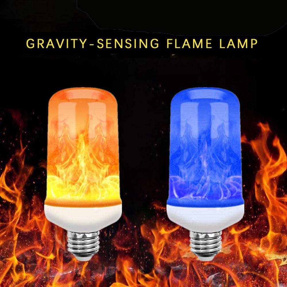 LLOYD Đèn LED 4 Chế Độ Tiết Kiệm Năng Lượng Hình Ngọn Lửa Trang Trí Giáng Sinh