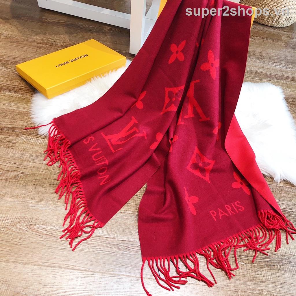 ▫✤Khăn Choàng LV LOUIS VUITTON Chất Cashmere Sang Trọng