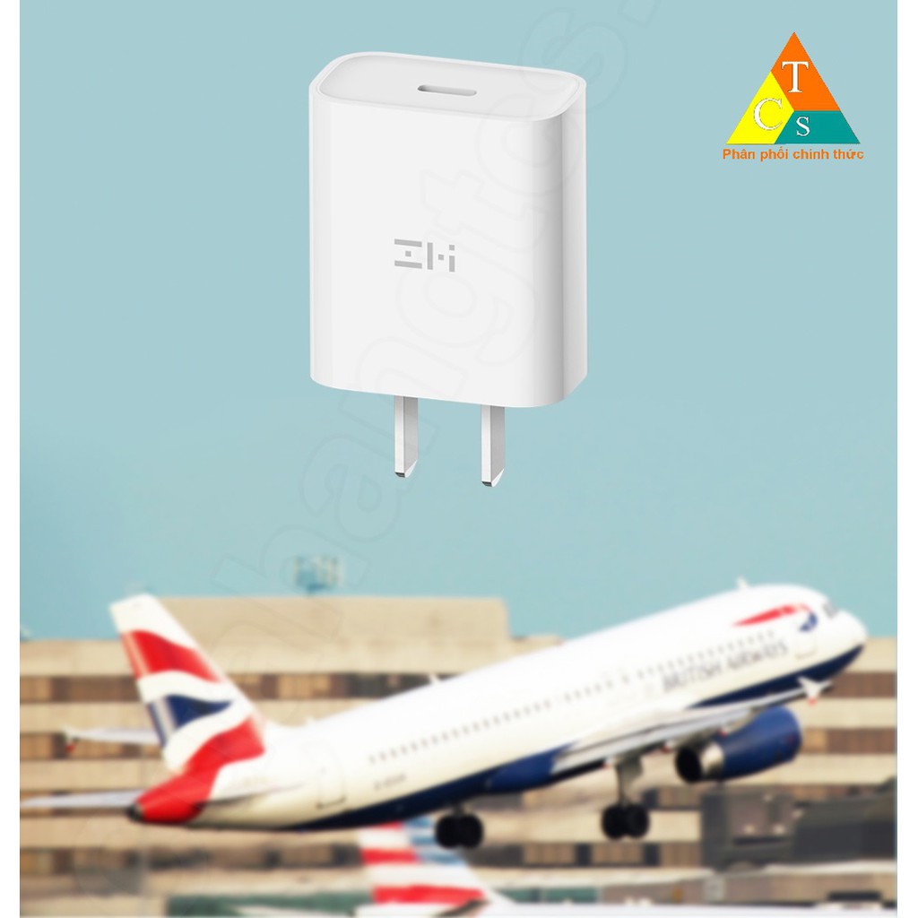 Cốc Sạc Nhanh 20W Xiaomi Zmi Cổng Type C HA716 cho iPhone iPad Samsung IP 6 7 8 10 11 x xs max pro QC 3.0 củ sạc đạt MFI