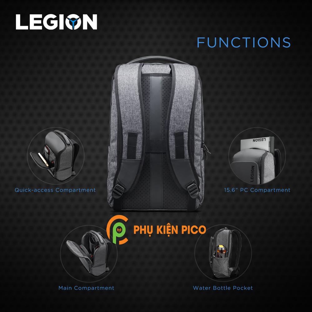 [Full Box] Balo Laptop Lenovo Legion 15.6 inch Recon Gaming Backpack B8270 GX40L1653 chính hãng Lenovo