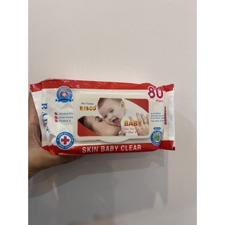 Giấy ướt em bé risco 80 tờ