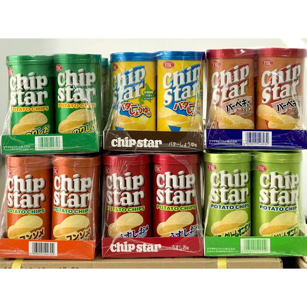 Bim bim khoai tây Nhật Chipstar 50g  (HSD 2024)