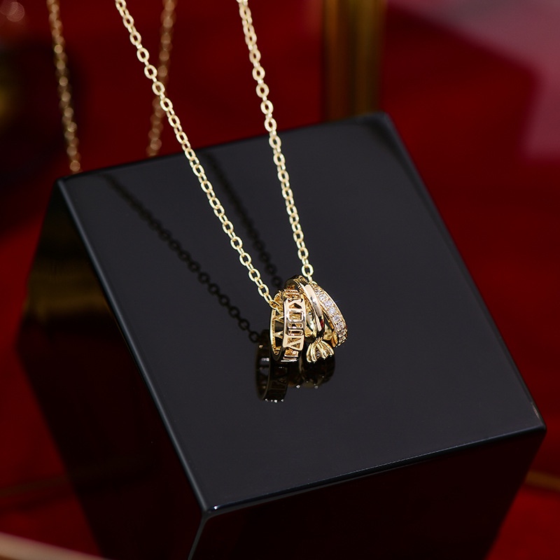 V.I.T House | Dây chuyền S925 đá vàng