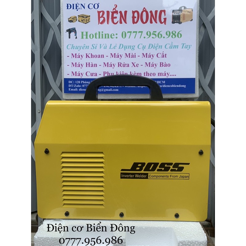 Máy hàn điện tử 🌈 FREESHIP🌈 Tặng Bó 20 que Máy Hàn điện tử BOSS ZX7-200G INVERTER model mới cao cấp