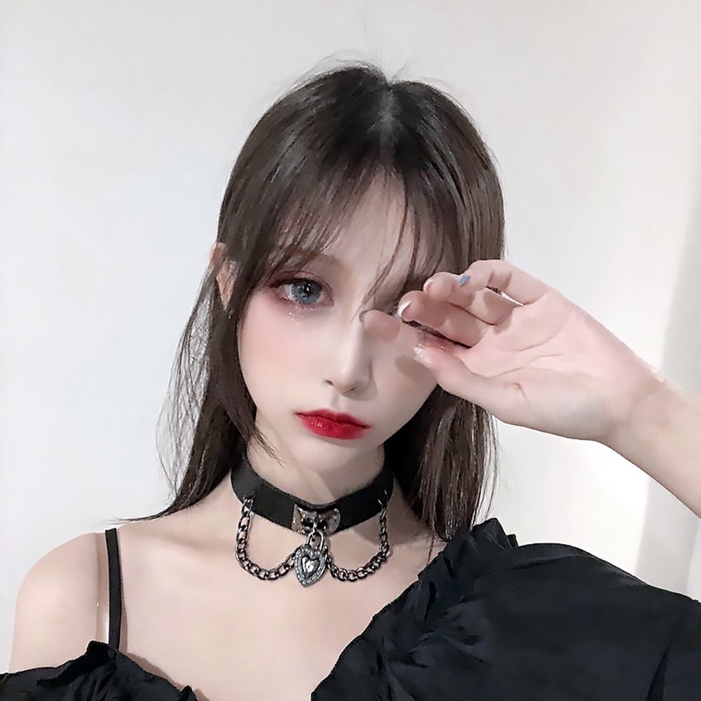 Vòng cổ choker bằng kim loại nhiều màu sắc thời trang gợi cảm dành cho nữ