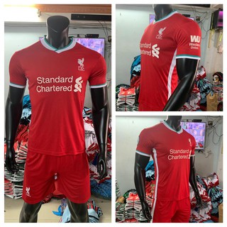 [RẺ VÔ ĐỊCH] [THUN THÁI] BỘ QUẦN ÁO BÓNG ĐÁ CLB LIVERPOOL MÀU ĐỎ 2020