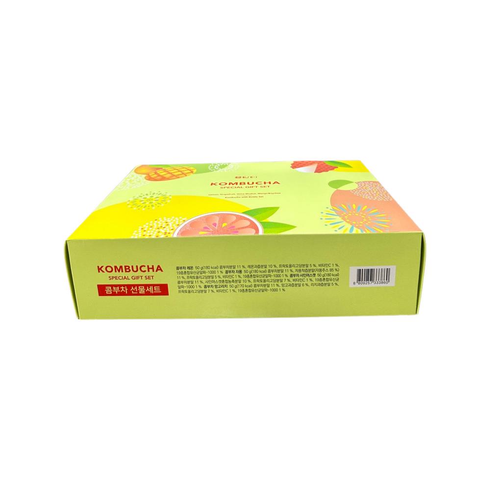 Set Quà Kombucha Damtuh (4 Hộp Kombucha Kèm Ly Giữ Nhiệt Cao Cấp)