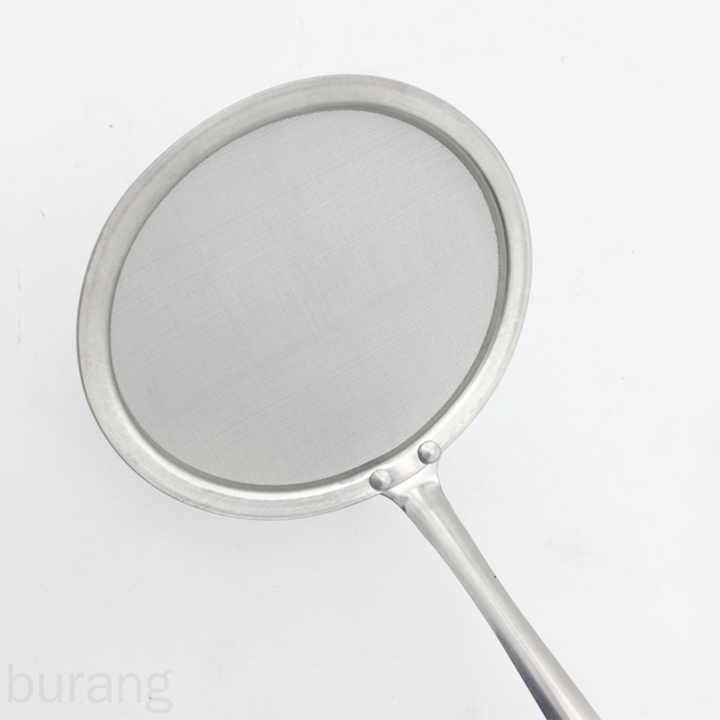 Dụng cụ rây bột bằng thép không gỉ với tay cầm dài tiện dụng cho nhà bếp