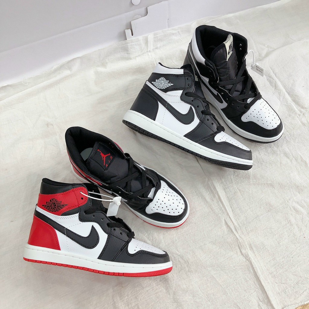 Giày Thể Thao Jordan 1 High University Blue, Giày Thể Thao Air Jordan Xanh Móc Đen, Giày JD1 Cổ Cao Cao Nam Nữ Hot 2021