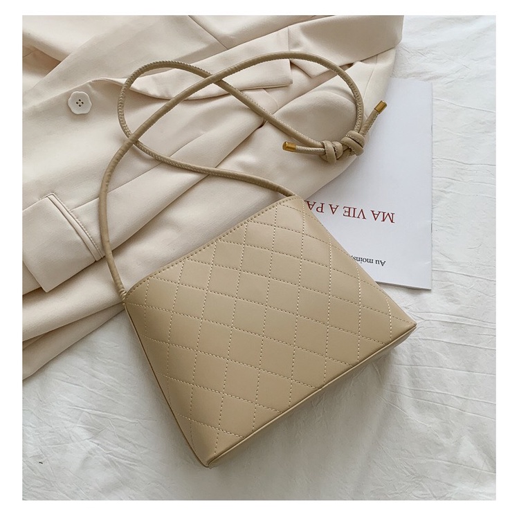 Túi Xách Nữ Vuông Đeo Vai Đeo Chéo Quai Thắt Da Mềm Dày Dặn Phù Hợp Đi Làm Đi Học Thời Trang Nữ Tn2610