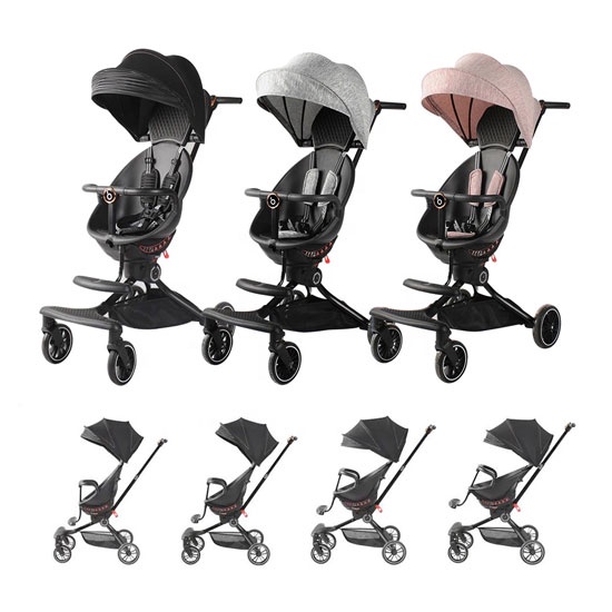 Xe đẩy 2 chiều CAO CẤP gấp gọn Baobaohao V8 CHÍNH HÃNG (bảo hành 1 năm)