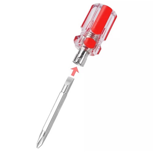 Tua vít mini ngắn 2 đầu siêu cứng chống gỉ sét 2 trong 1