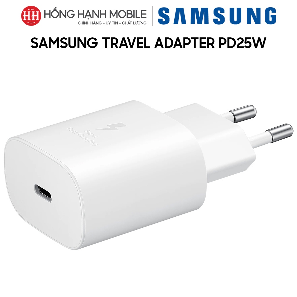 Cốc Sạc Samsung Travel Adapter 25W Type C EP-TA800 - Hàng Chính Hãng