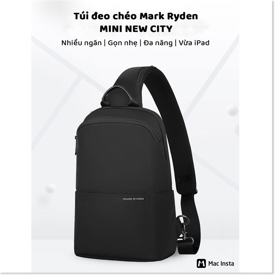 Túi đeo chéo NAM Mark Ryden MINI NEW CITY Black Gia Dụng SG