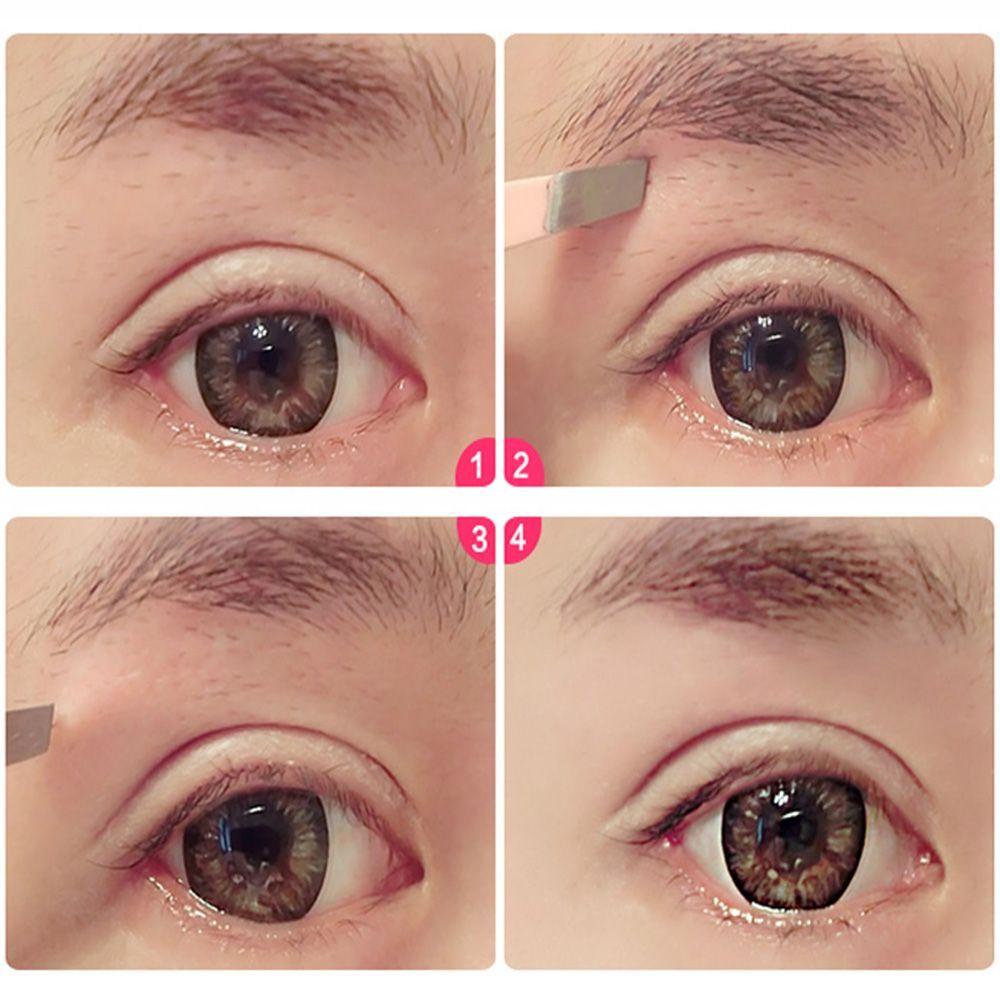 Nhíp Nhổ Lông Mày Bằng Thép Không Gỉ Bền Bỉ Với Nhiều Màu Bắt Mắt