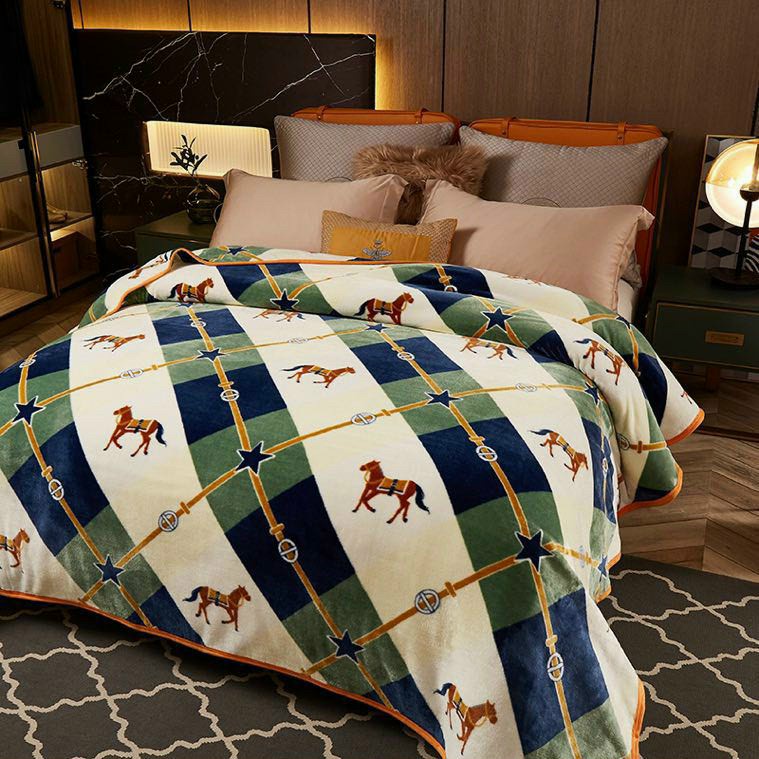 Chăn tuyết nhung sữa mềm mịn - Mềm đắp 4 mùa, chăn văn phòng kích thước 2mx2m3