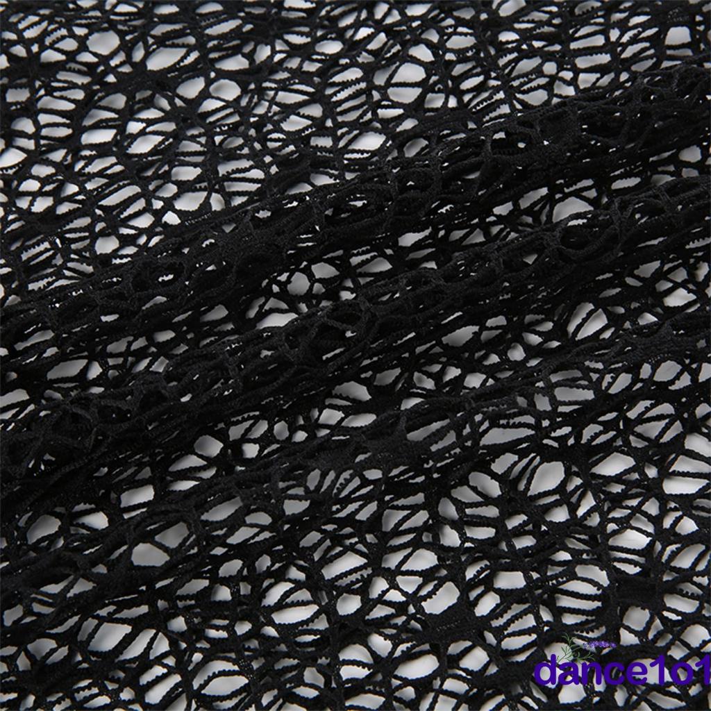 Áo Trễ Vai Tay Dài Xuyên Thấu Cho Nữ Nhảy 1O1-