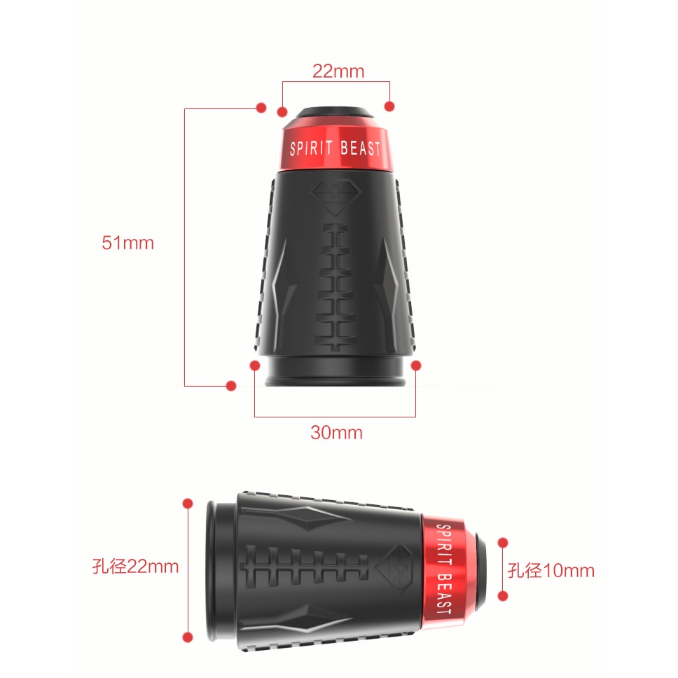 Đầu Khóa Gắn Gương Chiếu Hậu Trang Trí Cho Xe Mô Tô