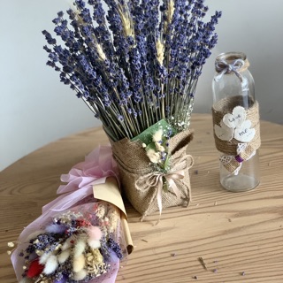 Giỏ hoa lavender