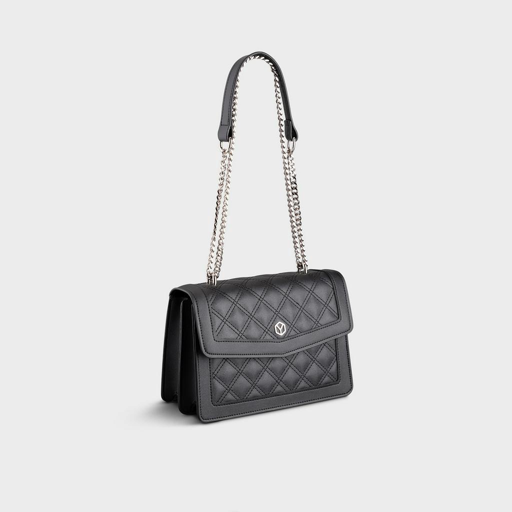 Túi đeo chéo da nữ họa tiết caro Yuumy Seasand YN140