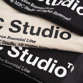 Áo Thun MBC Studio F/W 2022 Collection - Đen/Kem
