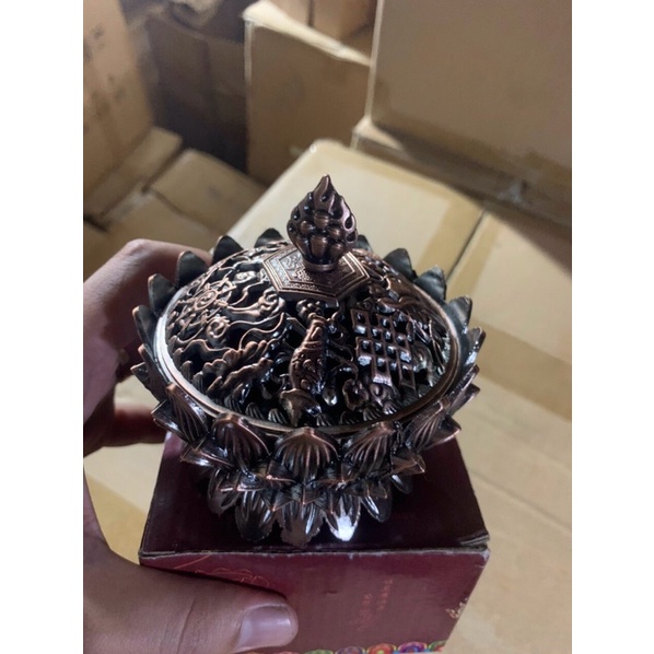 Lư đốt trầm hương mẫu dứa