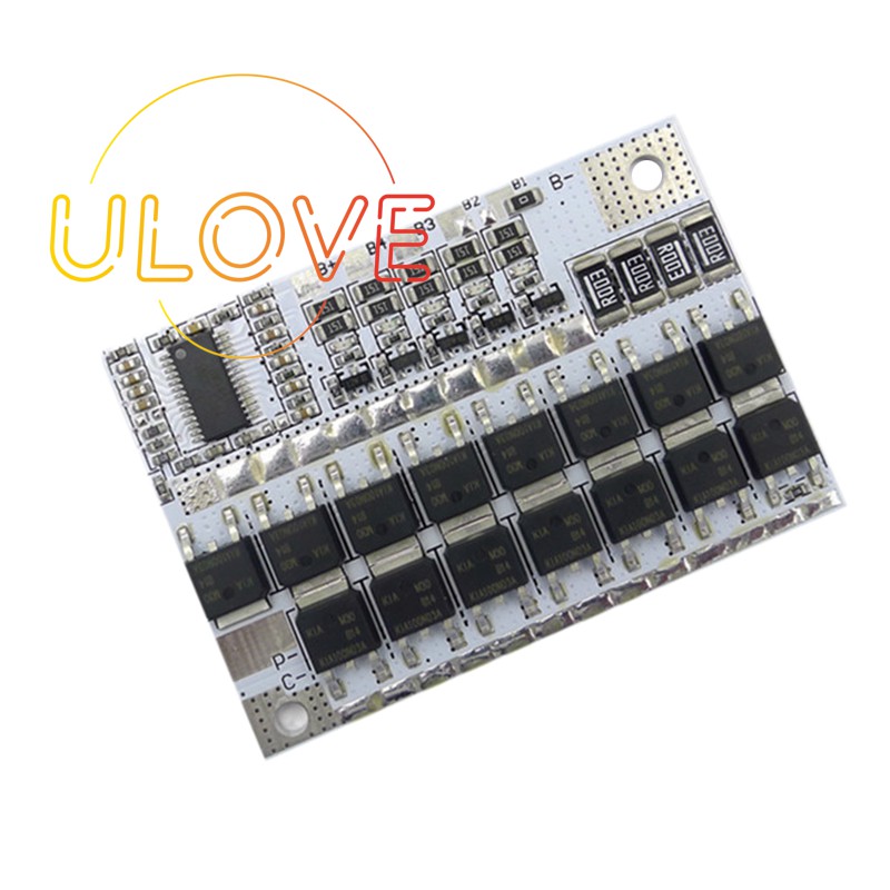 Bảng Mạch Bảo Vệ Pin 12v 16.8v 21v 100a Li-Ion Pcb (4S)