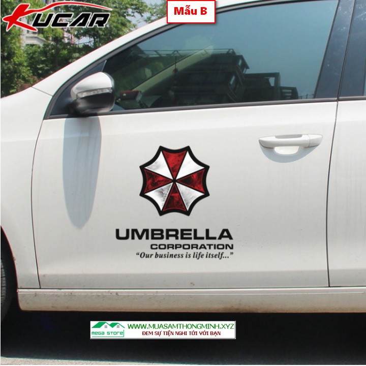 Tem Decan Ô Dù Bảo Vệ Trang Trí Xe Hơi, Dán Cảnh Cửa, Nắp Capo Xe Ô Tô