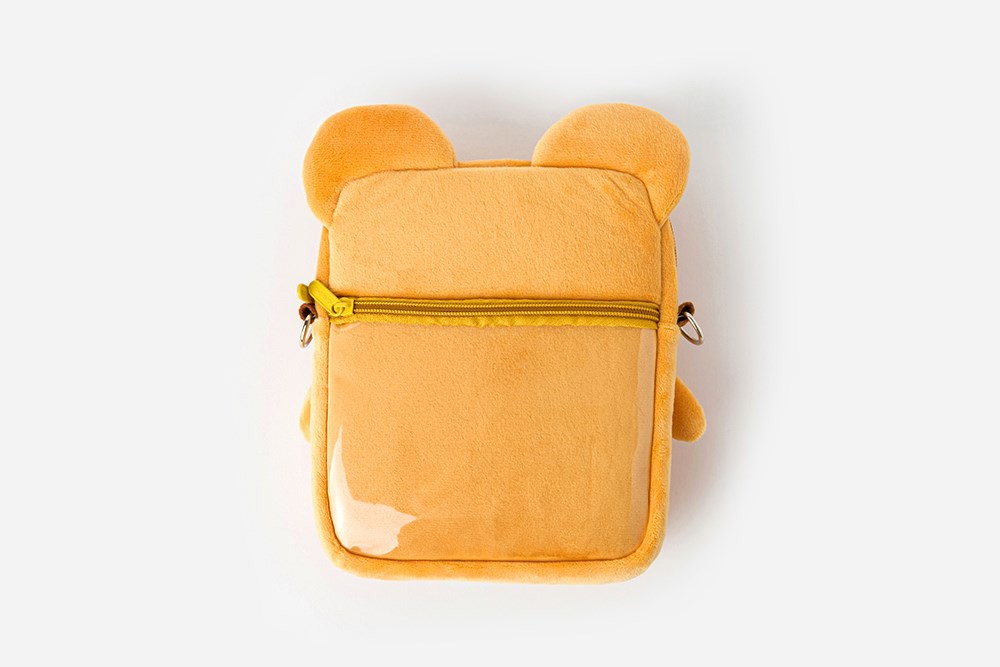 Túi Đeo Chéo ARTBOX Hàn Quốc Hình Chú Gấu Oliver Màu Vàng Xinh Xắn