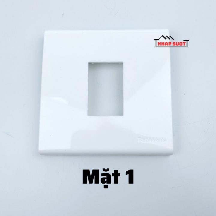 Mặt Vuông PANASONIC Trắng Tuyết Dùng Cho 1,2,3 Thiết Bị Full-Color Wide Series