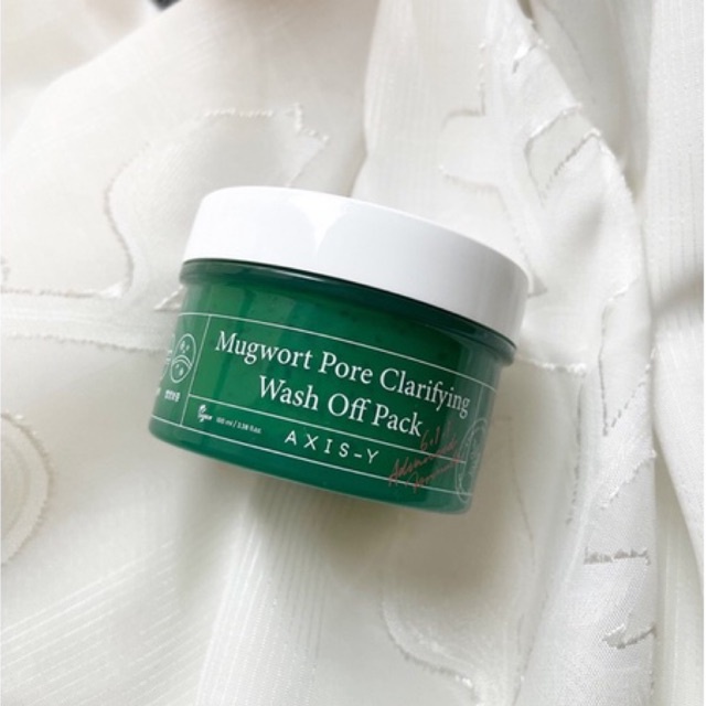 [SALE HÀNG TỒN] MẶT NẠ ĐẤT SÉT AXIS-Y Mugwort Porse Clarifying Wash Off Pack