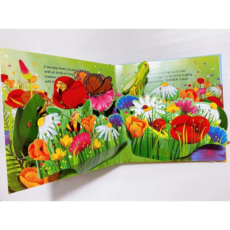 Quà Tặng Usborne Pop Up Season- Nature