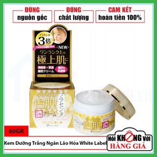 [CHÍNH HÃNG NHẬT BẢN] Kem Dưỡng Trắng Da Chống Lão Hóa Da Từ Nhau Thai Và Collagen White Label Placenta Rich Gold Cream