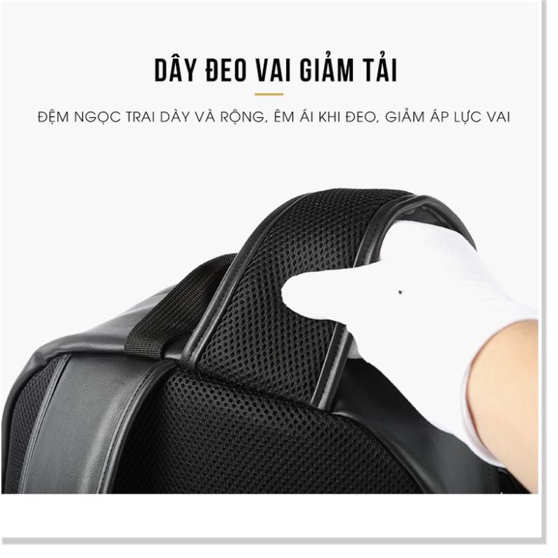 Balo da thời trang cao cấp màu đen full – MOYYI B3