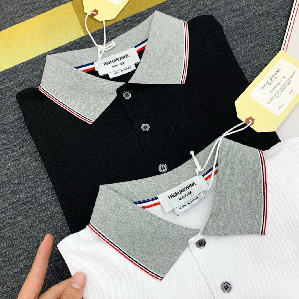 Áo THOM BROWNE, áo polo cao cấp,lịch lãm, sang trọng
