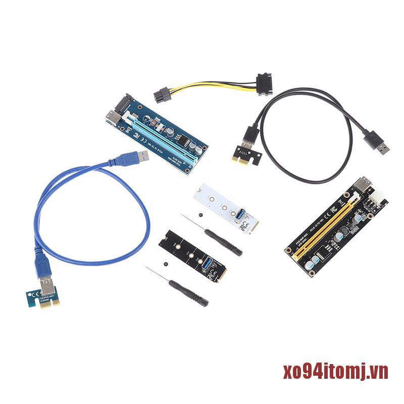 Card Mở Rộng Pcie H1111Z Ngff M.2 Slot Sang Usb3.0 Pci-E Riser Card M2 | BigBuy360 - bigbuy360.vn