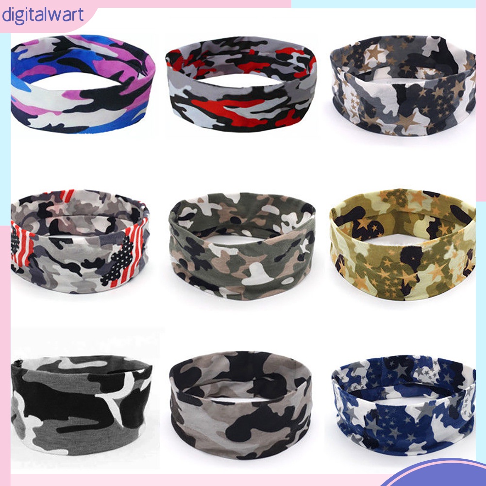 Băng Đô Thể Thao Họa Tiết Rằn Ri Thời Trang Cho Nam Và Nữ