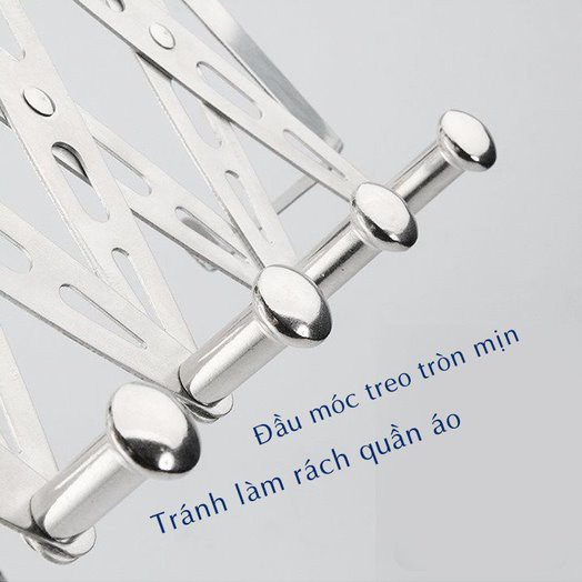 Móc treo cửa ziczac treo đồ đa năng có thể gấp gọn di chuyển dễ dàng