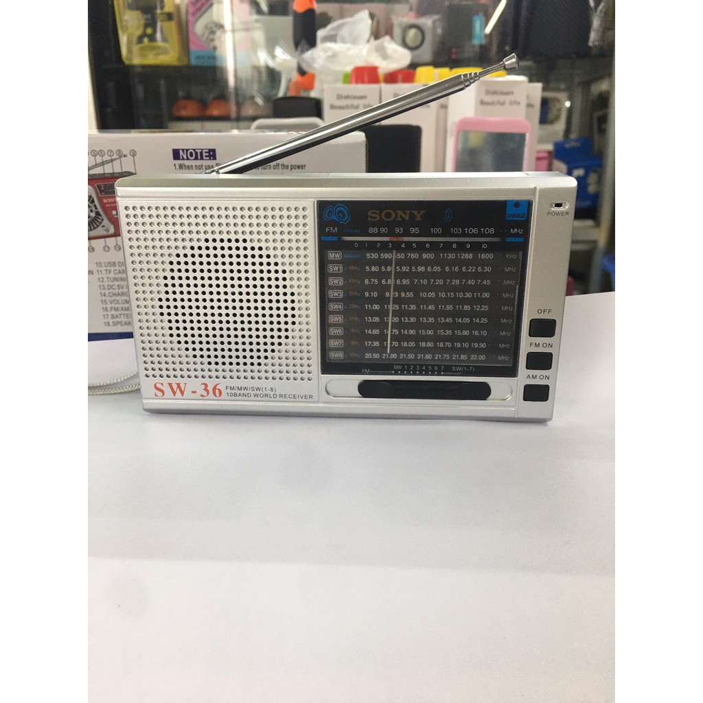 Đài FM Radio Sony SW-36
