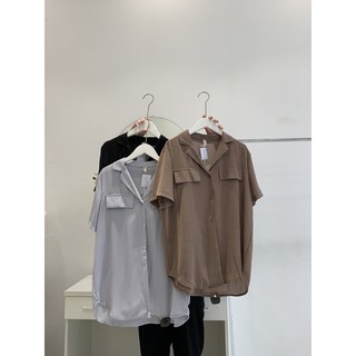 Áo sơmi cổ pizama CICISTUDIO