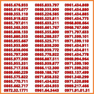 sim số đẹp viettel