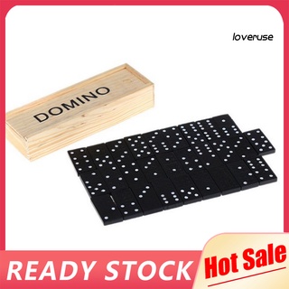 Bộ 28 khối domino bằng gỗ cho bé