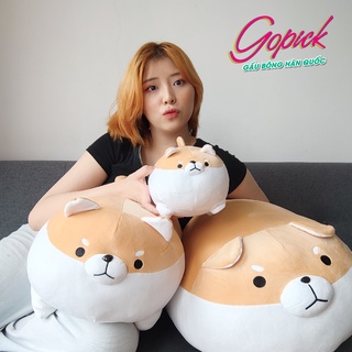 Gấu Bông, Thú Nhồi Bông Chó Corgi Siêu Cute Hàng Cao Cấp Mềm Mịn | Go Pick